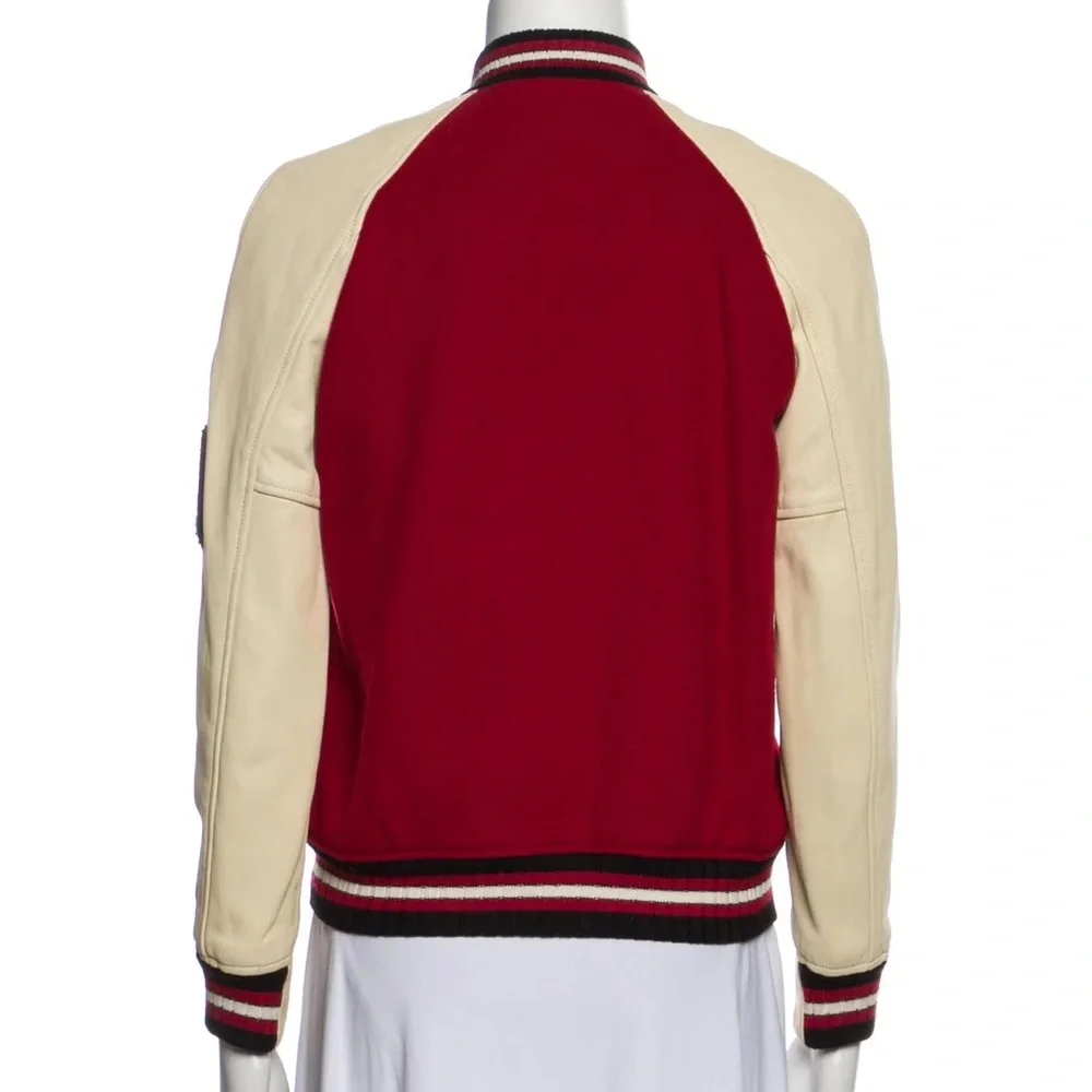 Coach Wool Leather Varsity Jacket RARE! - Picture 5 of 13